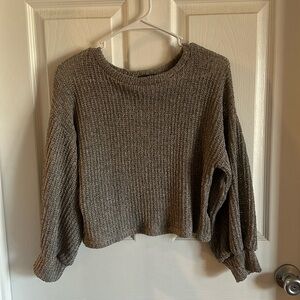 Women’s cropped sweater